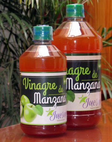 Vinagre de manzana con la madre