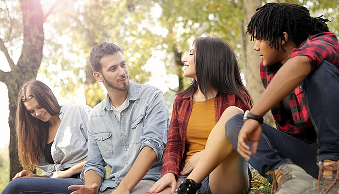 el hábito de pensar positivamente